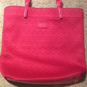 Michael Kors red tote